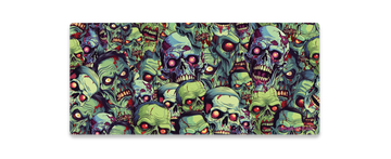 Zombie Stickerbomb Mousepad